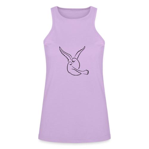 EMBRACED_TURTLEDOVES - American Apparel Women’s Racerneck Tank
