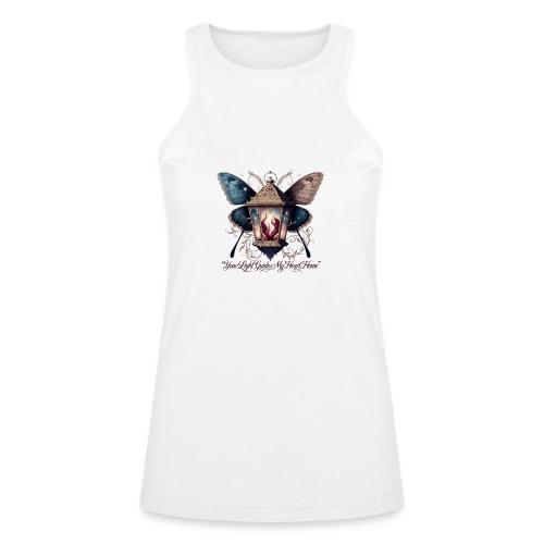 Guiding Light Eternal Flame Lantern Romance Gifts - American Apparel Women’s Racerneck Tank
