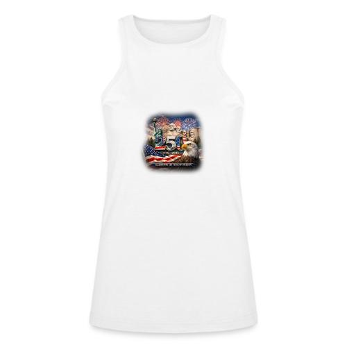 1776-2026 | Celebrating 250 Years of Freedom - American Apparel Women’s Racerneck Tank