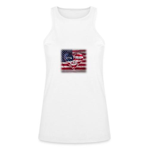 1776-2026 | 250 Years USA - American Apparel Women’s Racerneck Tank