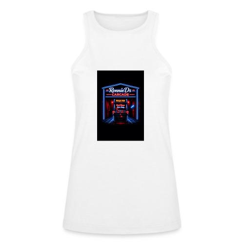 Carcadelogo3 - American Apparel Women’s Racerneck Tank