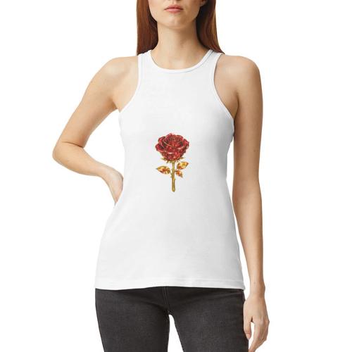 Golden Rose - American Apparel Women’s Racerneck Tank