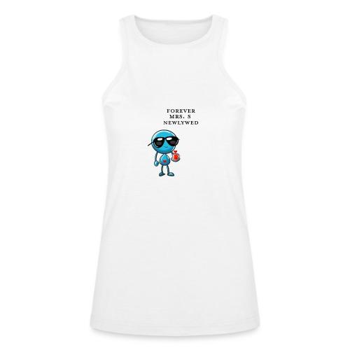Mrs S Forever Newlywed - American Apparel Women’s Racerneck Tank