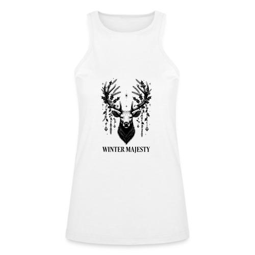 Majestic Reindeer T-Shirt, Poster, & Mug - American Apparel Women’s Racerneck Tank