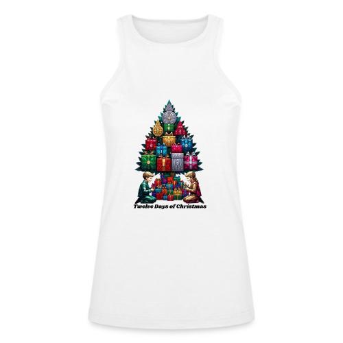 Twelve Days of Gifts T-Shirt - American Apparel Women’s Racerneck Tank