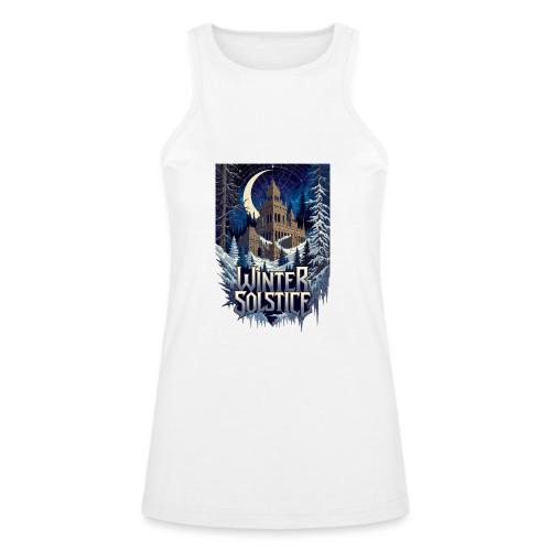 Gothic Solstice T-Shirt, Premium - American Apparel Women’s Racerneck Tank