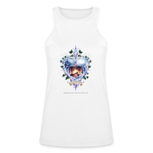 Imbolc Candle Veil T-Shirt | Veiled Rebirth - American Apparel Women’s Racerneck Tank