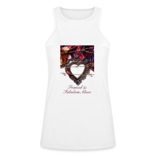 Framed & Fabulous Alone T-Shirt - American Apparel Women’s Racerneck Tank