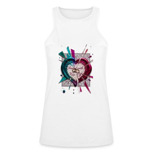 Sealed with a Kiss-Off T-Shirt - American Apparel Women’s Racerneck Tank