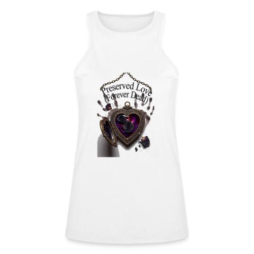 Preserved Love (Forever Dead) T-Shirt - American Apparel Women’s Racerneck Tank