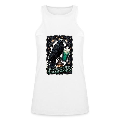 Sarcastic Raven Shenanigans Tee - American Apparel Women’s Racerneck Tank