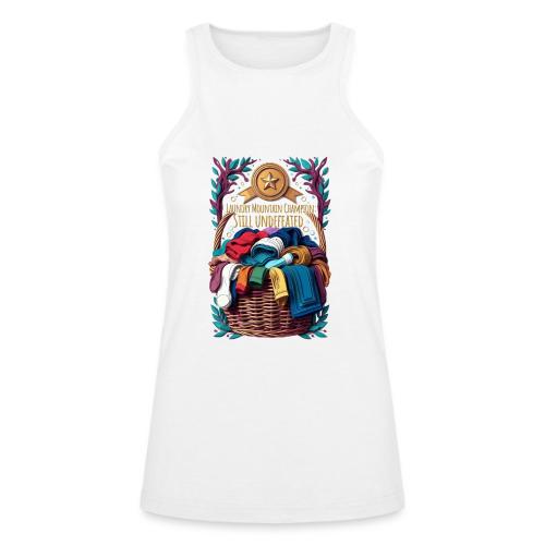 Laundry Mountain Champion Tee | Still Undefeated - American Apparel Women’s Racerneck Tank