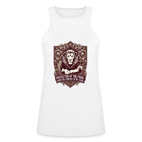 Protector of the Pride T Shirt, Sarcastic Dad Gif - American Apparel Women’s Racerneck Tank