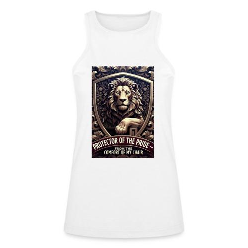 Lion King T Shirt, Funny Low-Effort Father Gift - American Apparel Women’s Racerneck Tank