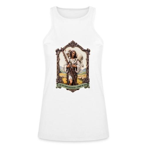 I Am The Good Shepherd T Shirt, Christian Gift - American Apparel Women’s Racerneck Tank