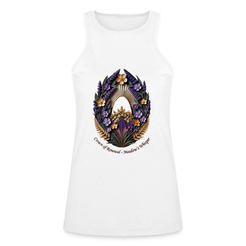 Easter Meadow Crown Renewal T Shirt, Spring Gift - American Apparel Women’s Racerneck Tank