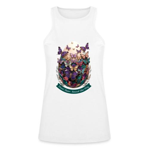 Easter Dawn's Flutter Butterfly T Shirt, Gift - American Apparel Women’s Racerneck Tank