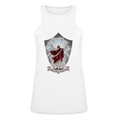 Easter Ascended in Glory T Shirt,Resurrection Gift - American Apparel Women’s Racerneck Tank