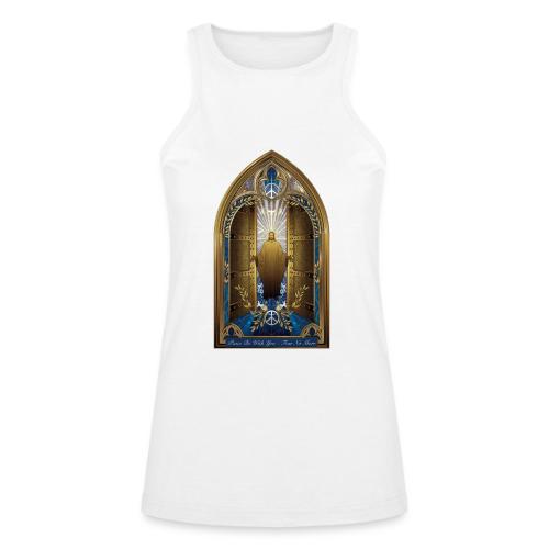 Easter Peace Be With You Locked Doors T Shirt,Gift - American Apparel Women’s Racerneck Tank