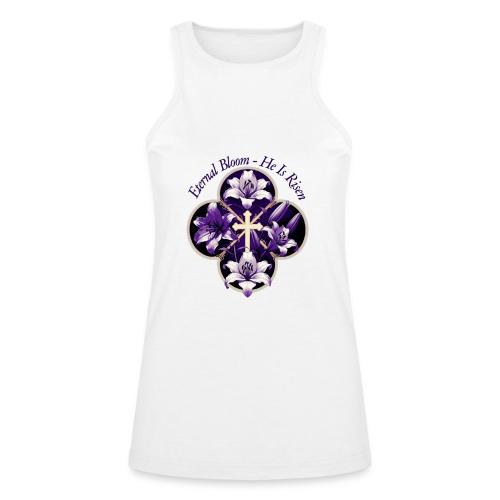 Easter Eternal Bloom Lily Crown T Shirt, Gift - American Apparel Women’s Racerneck Tank