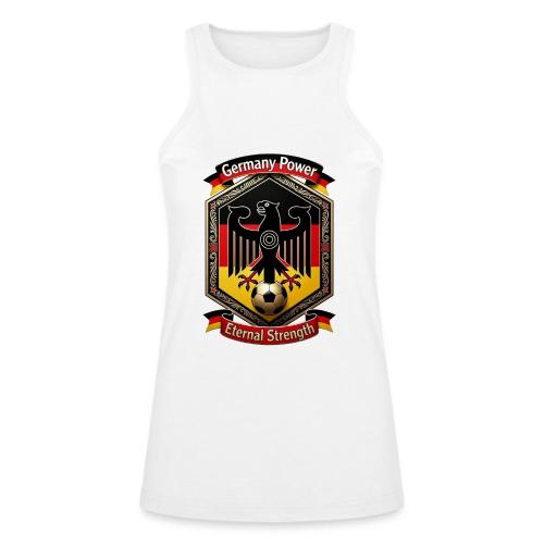 Germany Eagle Power T-Shirt, Flag Pride Gift - American Apparel Women’s Racerneck Tank