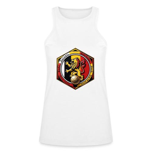 Belgium Lion Valor T-Shirt, Belgian Pride Gift - American Apparel Women’s Racerneck Tank