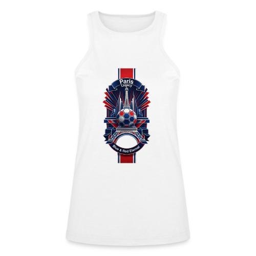 Paris Tower Legacy T Shirt, Soccer City Pride Gift - American Apparel Women’s Racerneck Tank