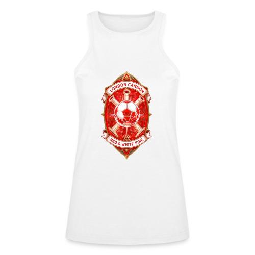 Red London Cannon T Shirt,Football City Pride Gift - American Apparel Women’s Racerneck Tank