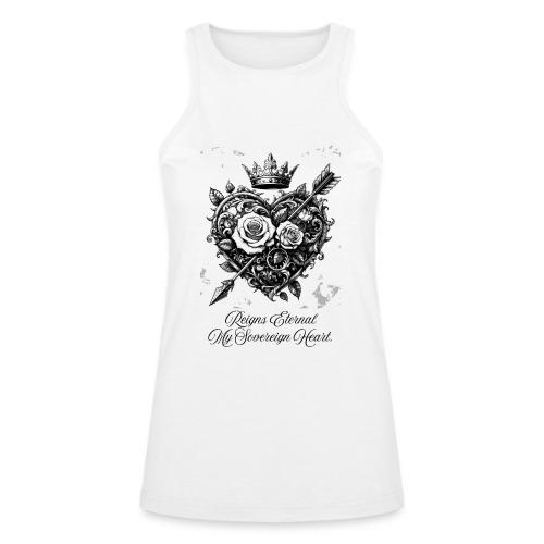 Royal Heart T-Shirt, Mug, & Leggings - American Apparel Women’s Racerneck Tank