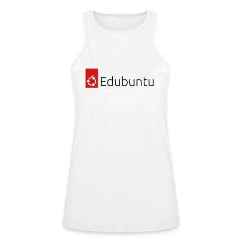 Edubuntu Logo 2023 - Black - American Apparel Women’s Racerneck Tank