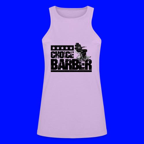 Choice Barber 5-Star Barber - Black - American Apparel Women’s Racerneck Tank