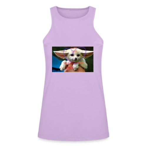 baby fox - American Apparel Women’s Racerneck Tank