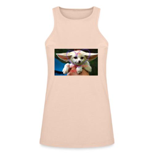 baby fox - American Apparel Women’s Racerneck Tank