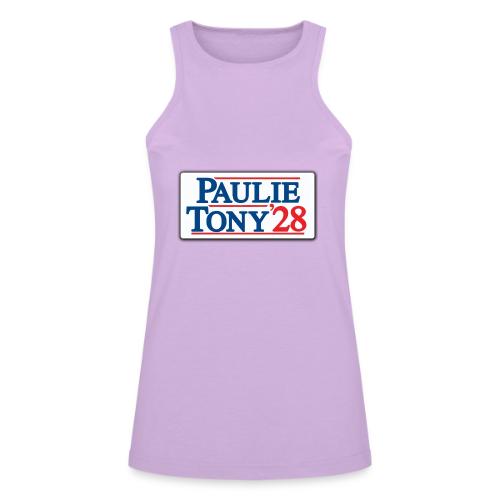 Paulie and Tony for Co-President 2028 - American Apparel Women’s Racerneck Tank