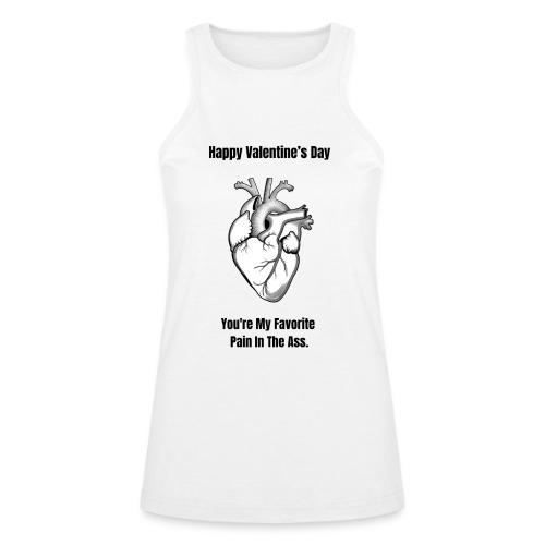 I'm Glad I Swiped Right T-Shirt | Funny Valentine - American Apparel Women’s Racerneck Tank
