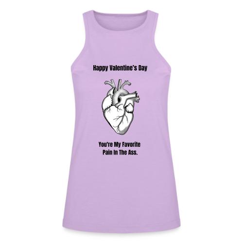 I'm Glad I Swiped Right T-Shirt | Funny Valentine - American Apparel Women’s Racerneck Tank