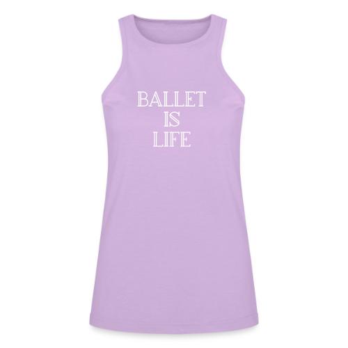 Ballet is Life - American Apparel Women’s Racerneck Tank