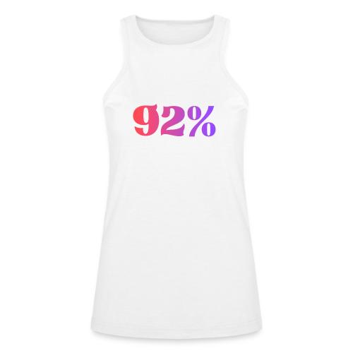 92 Percent - American Apparel Women’s Racerneck Tank