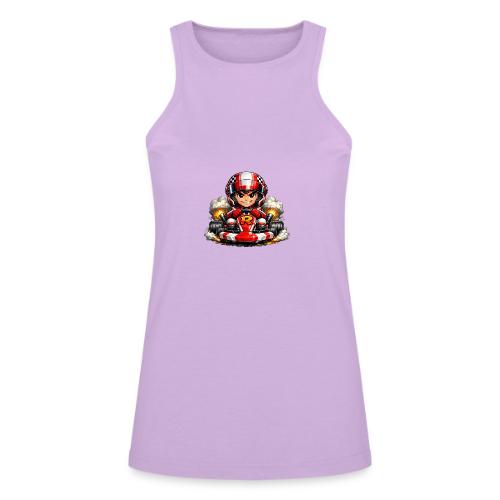 Carcadelogoracerfront - American Apparel Women’s Racerneck Tank