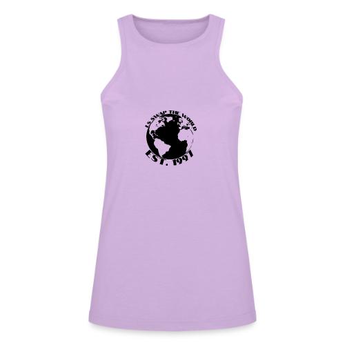 LS SWAP THE WORLD Est. 1997 - American Apparel Women’s Racerneck Tank