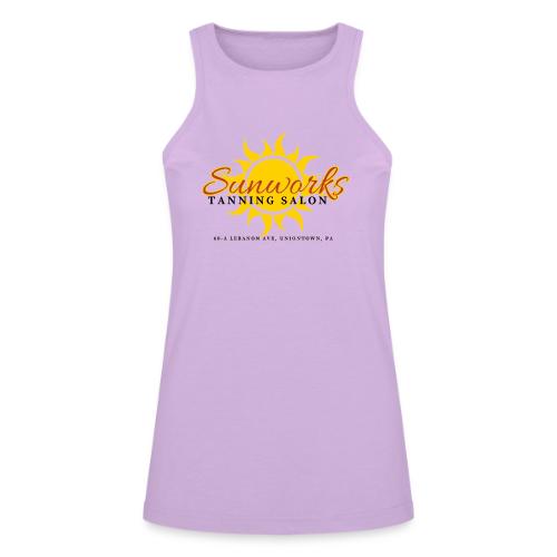 Bright and Sunny - American Apparel Women’s Racerneck Tank