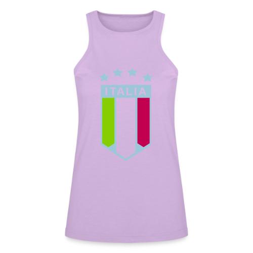 4 Star Italia Shield - American Apparel Women’s Racerneck Tank