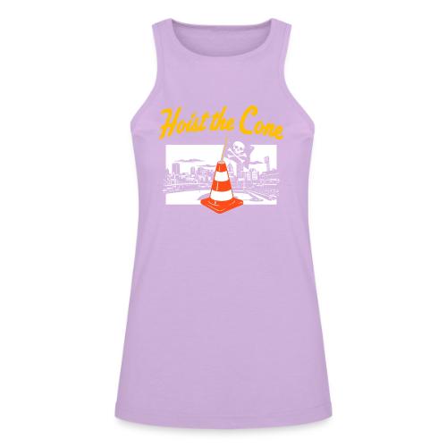 Hoist The Cone - American Apparel Women’s Racerneck Tank