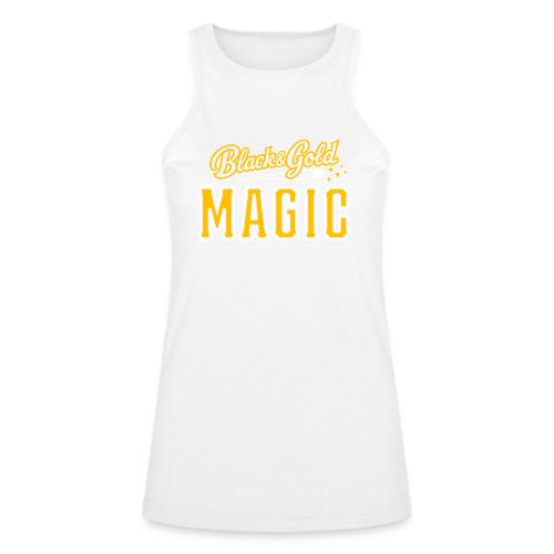 Black & Gold Magic - American Apparel Women’s Racerneck Tank