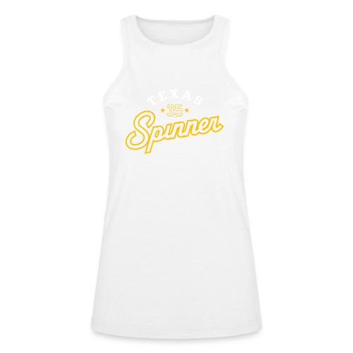 Texas Spinner - American Apparel Women’s Racerneck Tank