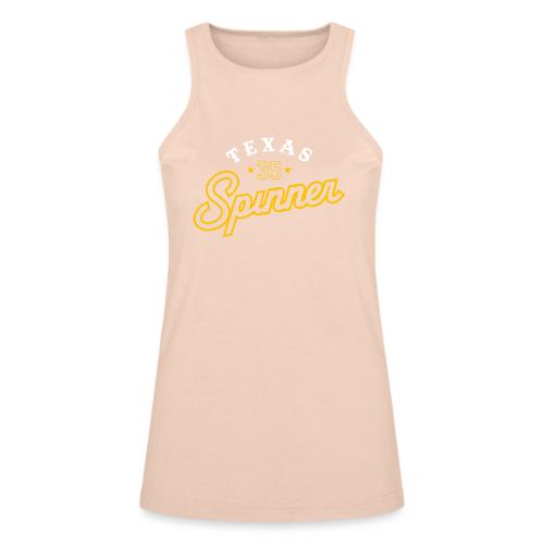 Texas Spinner - American Apparel Women’s Racerneck Tank