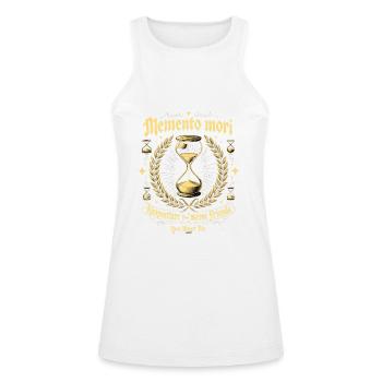 Memento Mori Time is of the essence - American Apparel Women’s Racerneck Tank - black - Front
