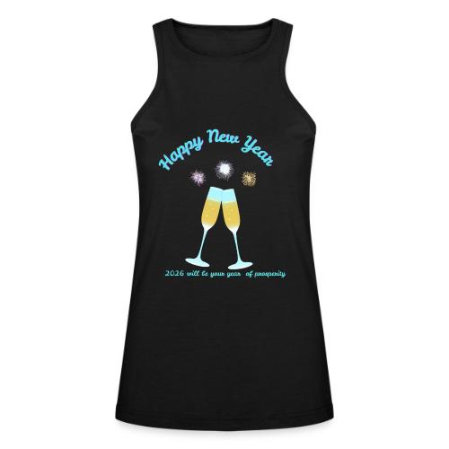 Happy New Year 2026 Prosperity Design - American Apparel Women’s Racerneck Tank