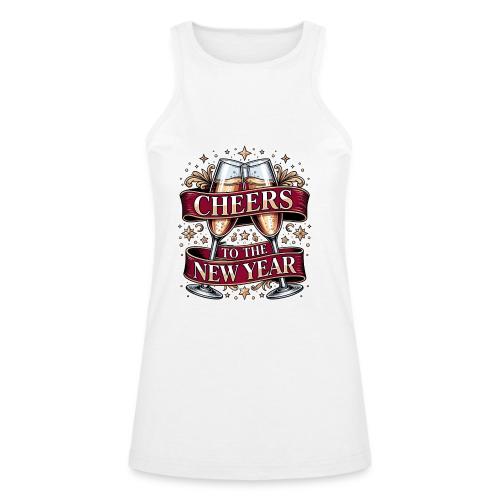 New Year's Champagne T-Shirt - American Apparel Women’s Racerneck Tank