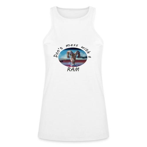 Don’t Mess with a RAM - American Apparel Women’s Racerneck Tank